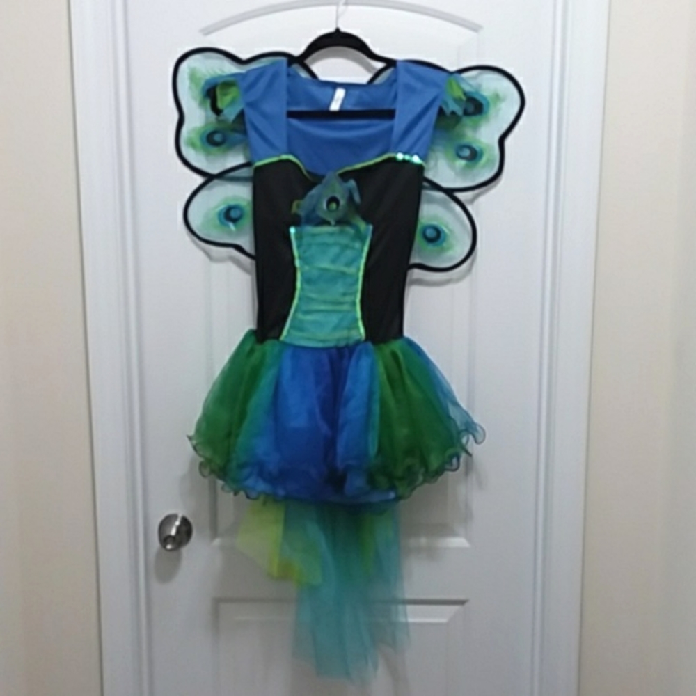 Kids Peacock Costume